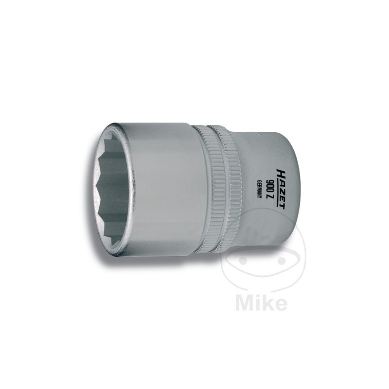 HAZET Llave de vaso bi-hexagonal 1/2 1.1/8" 46 MM 605.38.70