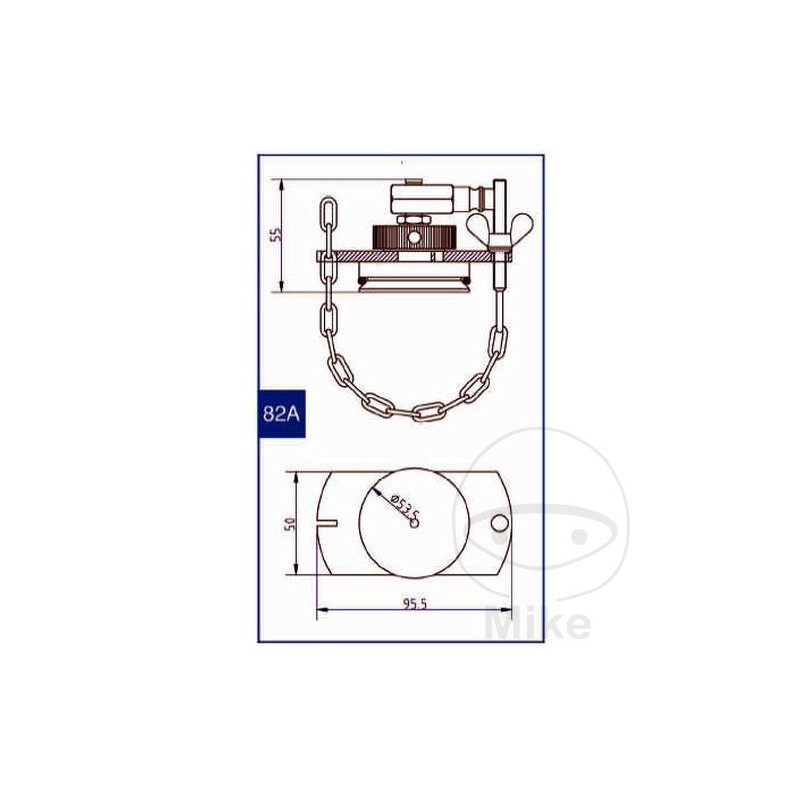 ATE Tapa de conexión para sangrado frenos NR.82 A 03.9302-0929.2 657.00.43