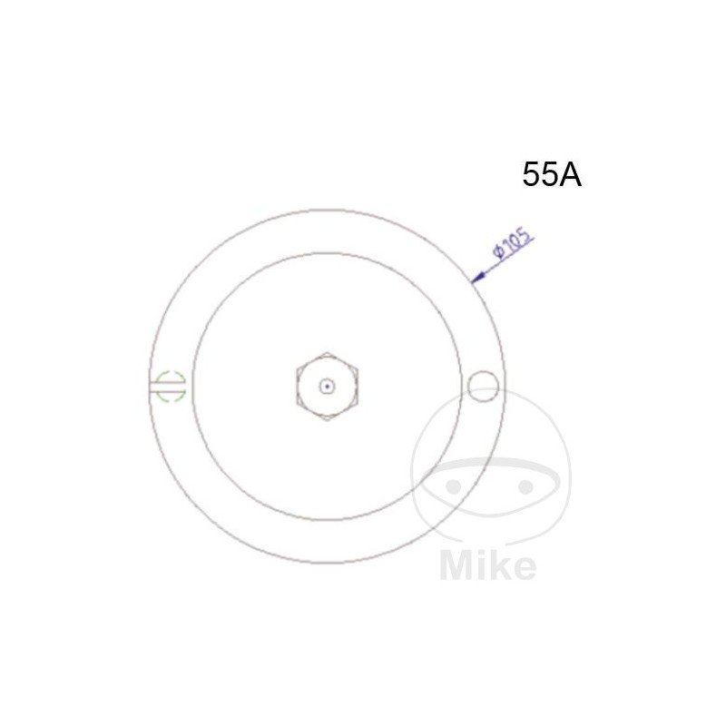 ATE Brake bleeding connection cap NR.55 A 03.9302-0906.2 657.23.82