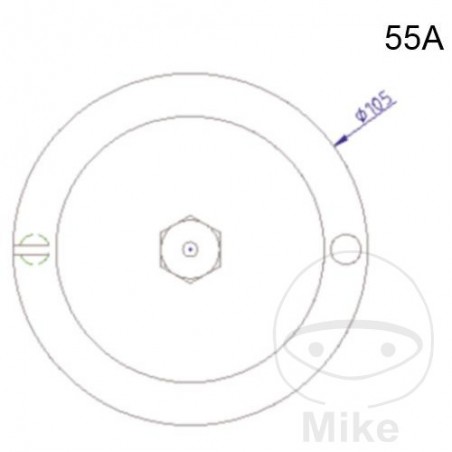 ATE Brake bleeding connection cap NR.55 A 03.9302-0906.2 657.23.82