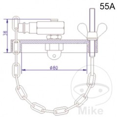 ATE Brake bleeding connection cap NR.55 A 03.9302-0906.2 657.23.82