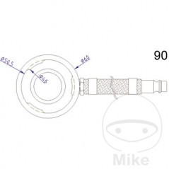 ATE Tapa de conexión para sangrado frenos NR.90 03.9302-0943.2 657.28.38