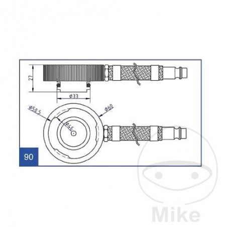 ATE Tapa de conexión para sangrado frenos NR.90 03.9302-0943.2 657.28.38