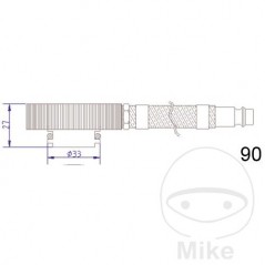 ATE Tapa de conexión para sangrado frenos NR.90 03.9302-0943.2 657.28.38