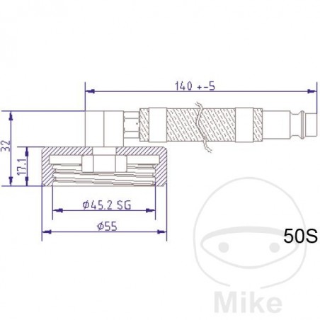 ATE Brake bleeding connection cap NR.50 S 03.9302-0927.2 657.28.46