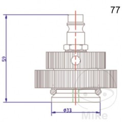 ATE Brake bleeding connection cap NR.77 03.9302-0914.2 657.30.18
