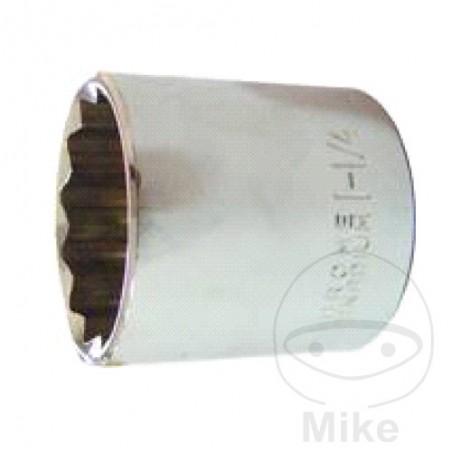 JMP Bi-hexagonal socket wrench 12 edges 1/2 1-1/4" 1/4" 722.55.44