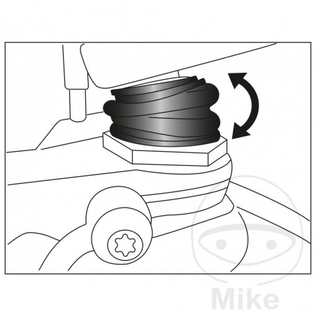Fuelle para horquilla suspensión delantera de moto TELELEVER 736.00.45