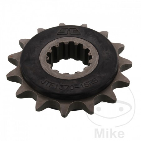 JT SPROCKETS Transmission pinion with rubber 15T 525 ALTN: 7264096 726.03.49
