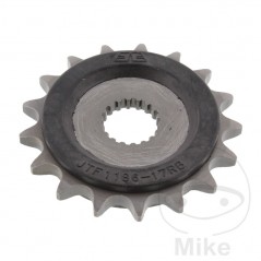 JT SPROCKETS Piñón transmisión con goma 17T 525 726.05.64