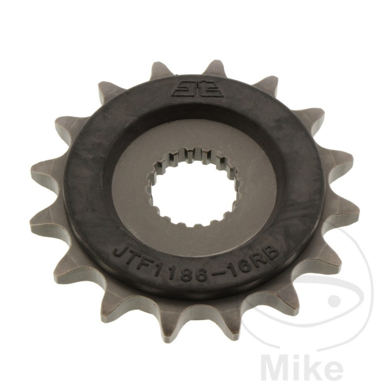 JT SPROCKETS Piñón transmisión con goma 16T 525 726.05.66