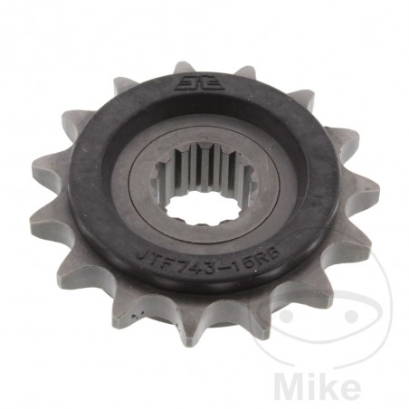 JT SPROCKETS Transmission pinion with rubber 15T 530 ALTN: 7260613 726.05.75