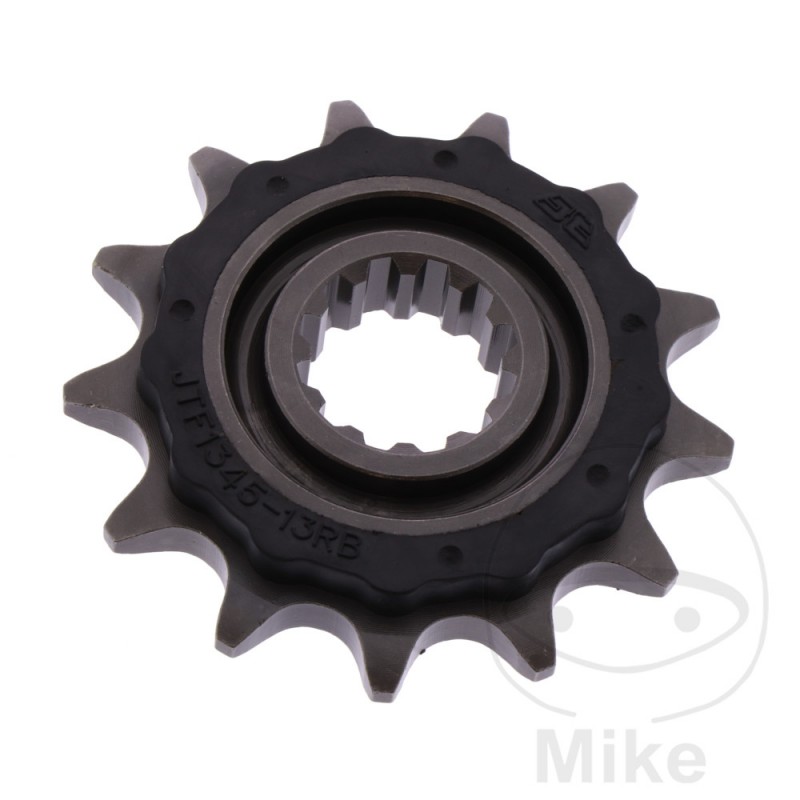 JT SPROCKETS Transmission pinion with rubber 13T 520 726.08.45