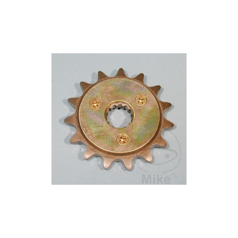 Fine gear transmission pinion with damping ring 15 Ø15.5/21.7 726.23.06