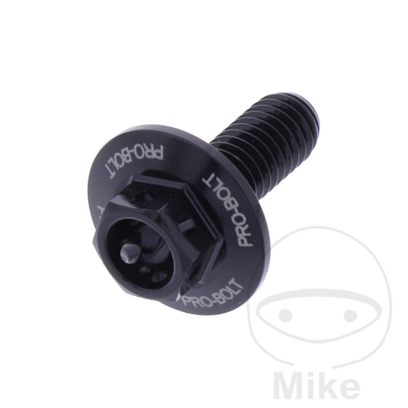 JMP Hexagon head aluminum screw M6X1.00 MM RACING 775.12.02VAR