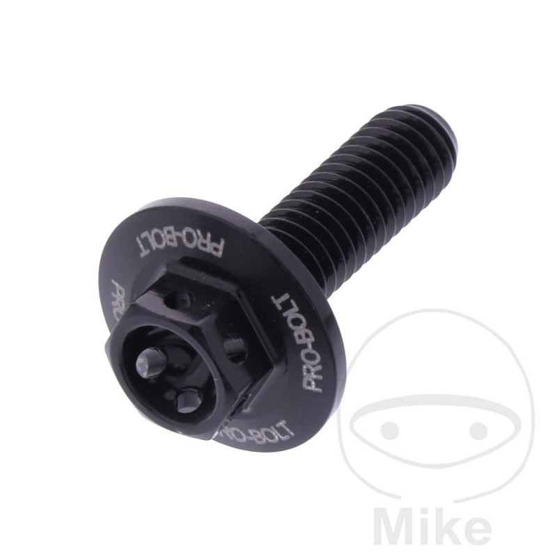 JMP Hexagon head aluminum screw M6X1.00 MM RACING 775.12.02VAR