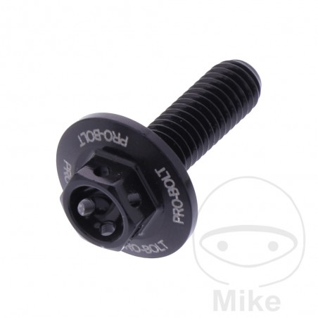 JMP Hexagon head aluminum screw M6X1.00 MM RACING 775.12.02VAR