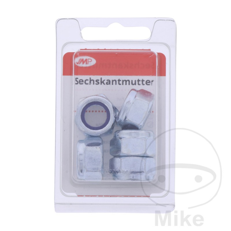 JMP Pack 5 galvanized nuts M12 DIN986 479.01.41