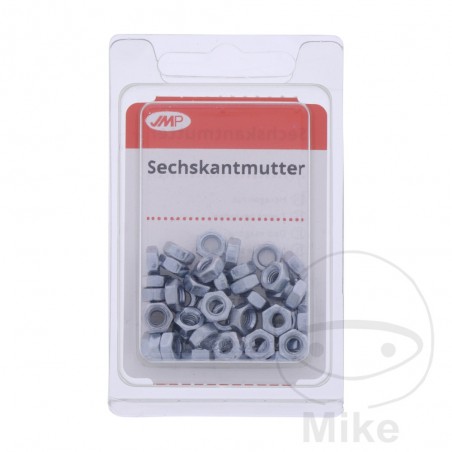 JMP Pack 50 galvanized nuts M4 KL8 479.01.44
