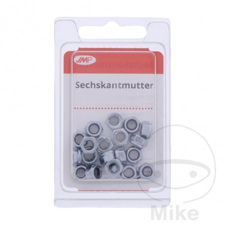 JMP Pack 50 galvanized nuts M5 DIN985 50U) 479.01.45