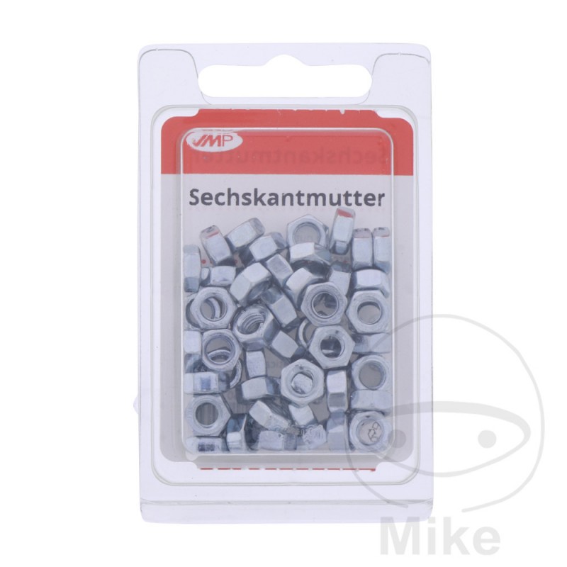 JMP Pack 50 galvanized nuts M5 KL8 479.01.46