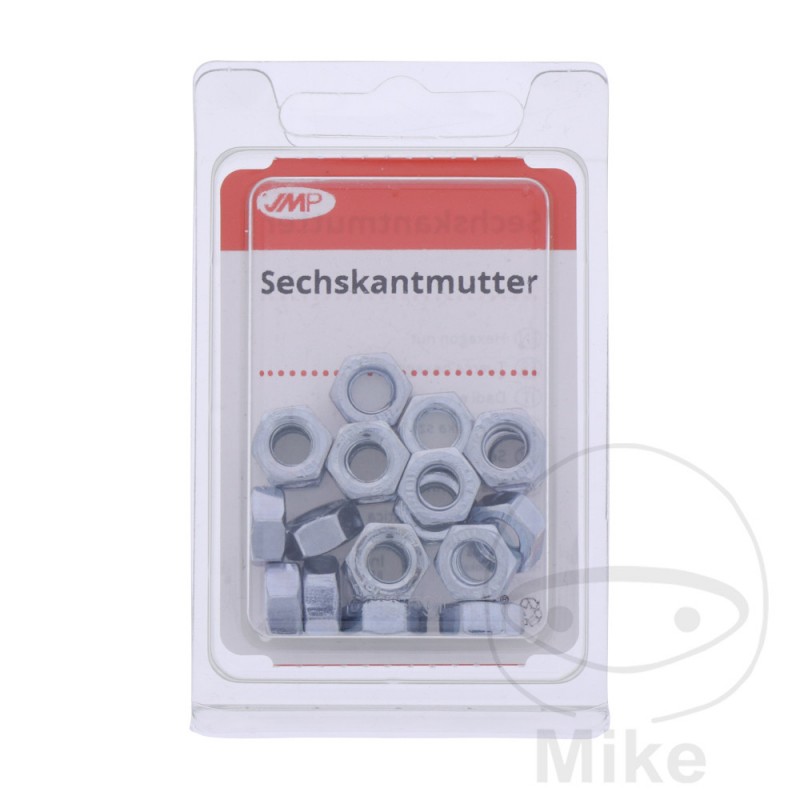 JMP Pack 20 galvanized nuts M6 KL8 479.01.48