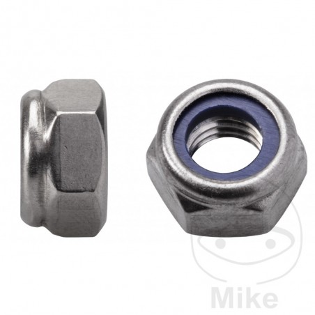 Juego 100 tuercas A2 M8 DIN 985 479.02.08