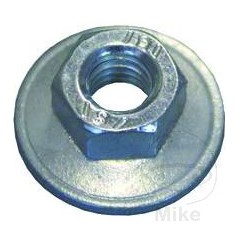 JMP Zinc plated washer nut M6 (10U) 481.06.14