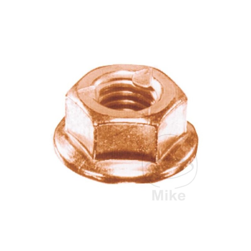 DRESSELHAUS copper nut with collar M7 (100U) 486.07.55
