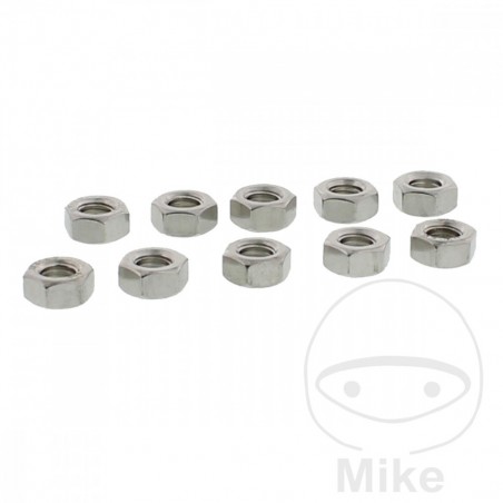 DRESSELHAUS Game 10 nuts A2 DIN 934 M8X1.25 775.10.56