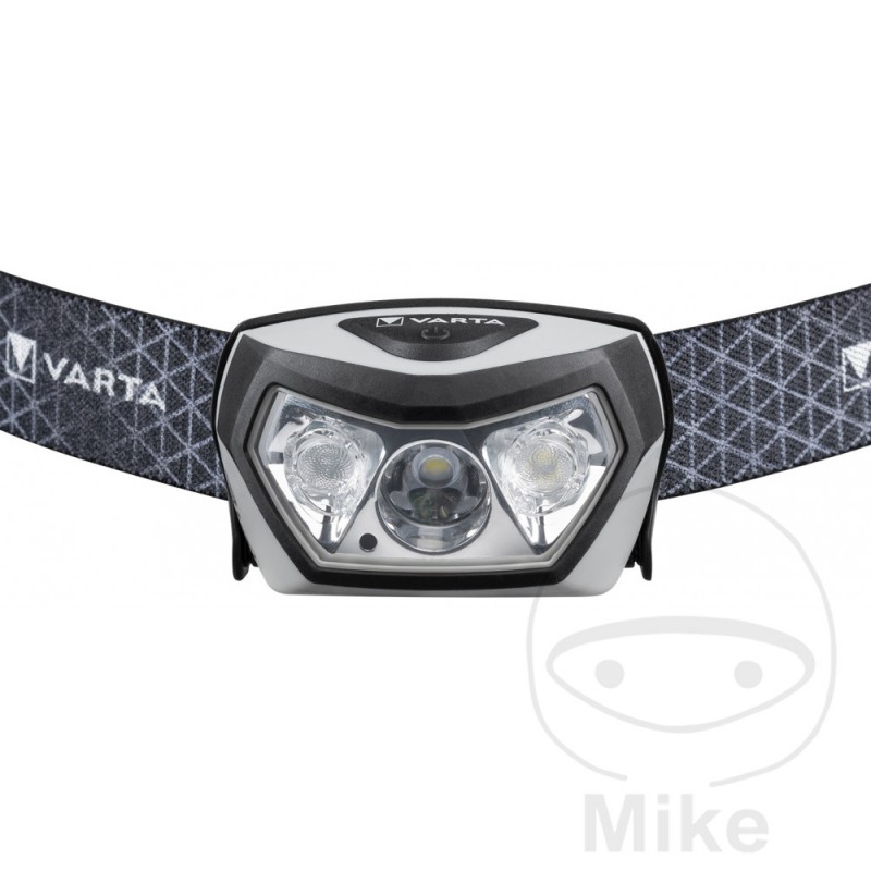 VARTA Linterna frontal recargable para deportes al aire libre H30R 400 LUMEN 156.01.48