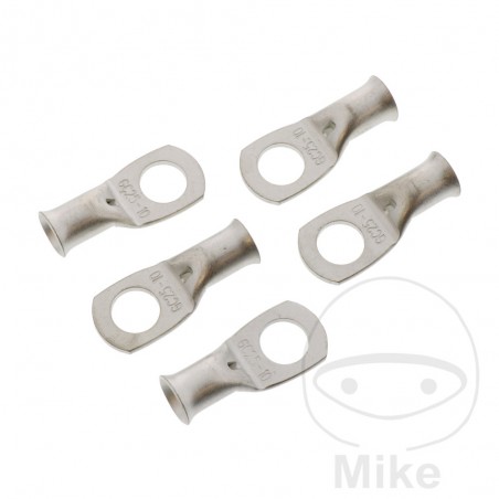 JMP Pack of 5 cable terminals for screw 25.0 M10 158.04.08