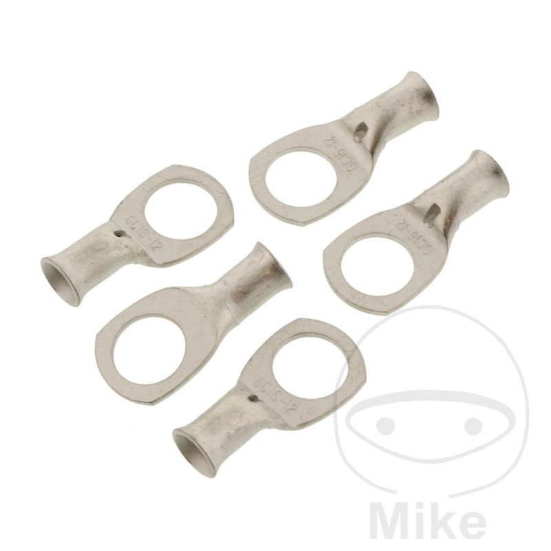 JMP Pack of 5 cable terminals for screw 16.0 M12 158.04.19