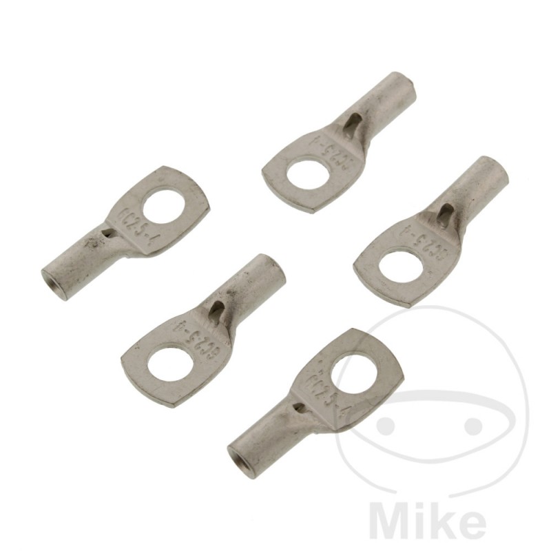JMP Pack 5 terminales de cable para tornillo 1.5-2.5 M4 158.04.58