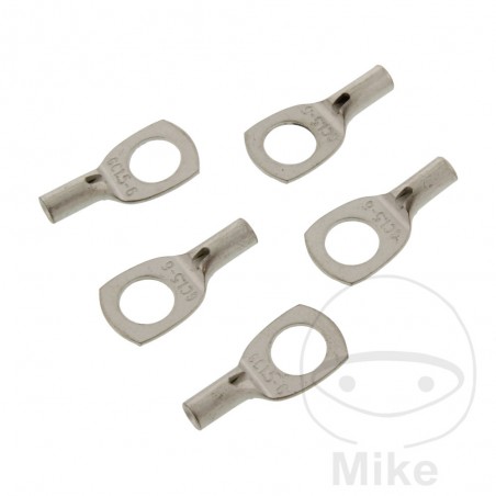 JMP Pack of 5 cable terminals for screw 0.5-1.5 M6 158.04.71