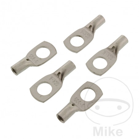 JMP Pack 5 terminales de cable para tornillo 2.5-4.0 M6 158.04.73
