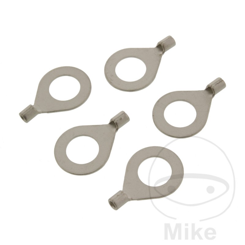 JMP Pack of 5 cable terminals for screw 2.5 M10 158.05.53