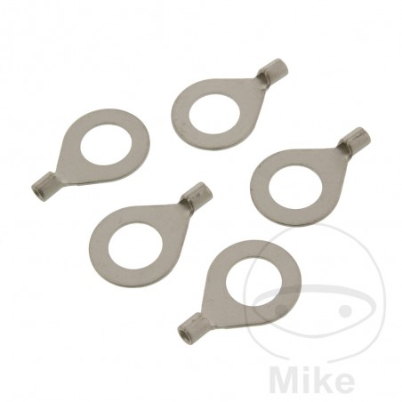 JMP Pack of 5 cable terminals for screw 2.5 M10 158.05.53