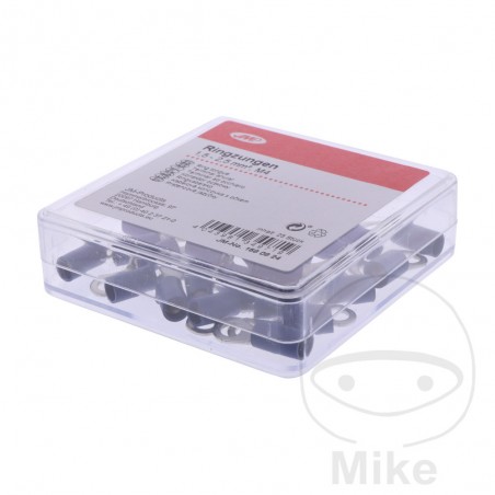 JMP Pack 25 terminales de cable para tornillo 1.5-2.5 M4 ALTN: 1580505 158.08.24