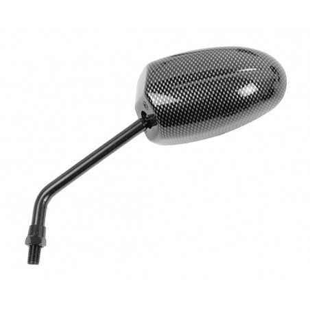 V PARTS Espejo retrovisor exposicion carbonlook M10 izquierdo Brillo E121I