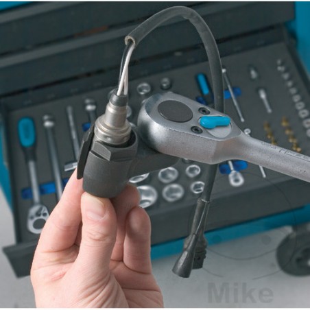 HAZET Llave de vaso hexagonal para sensor oxígeno 22 MM 607.47.85