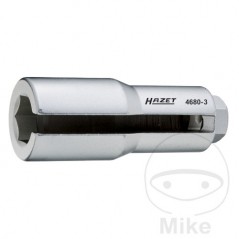 HAZET Llave de vaso hexagonal para sensor oxígeno 22 MM 617.07.40