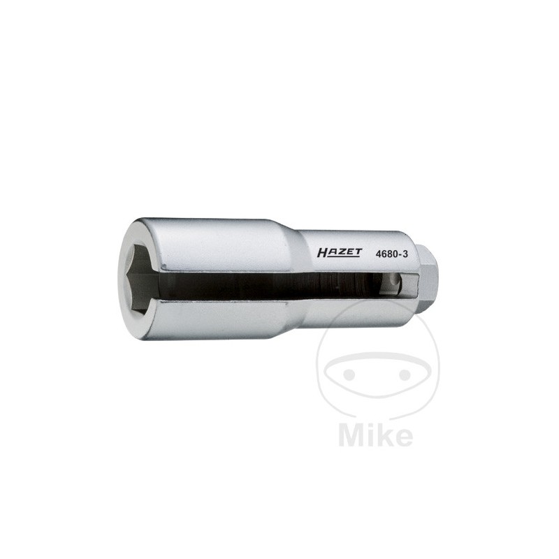 HAZET Hexagonal socket for oxygen sensor 22 MM 617.07.40