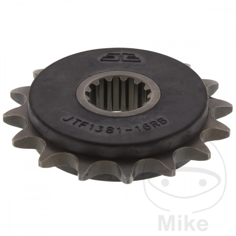 JT SPROCKETS Piñón transmisión goma 16T P-520 726.03.54