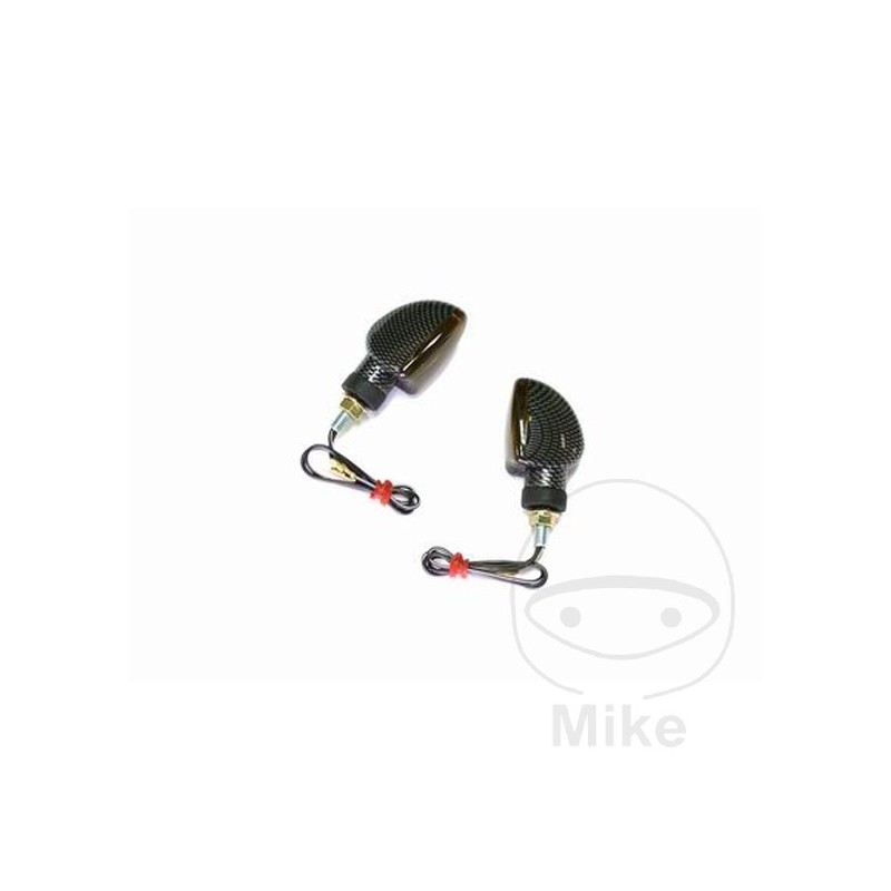 JMP Set of short motorcycle turn signals TRIUMPH 2 705.08.40
