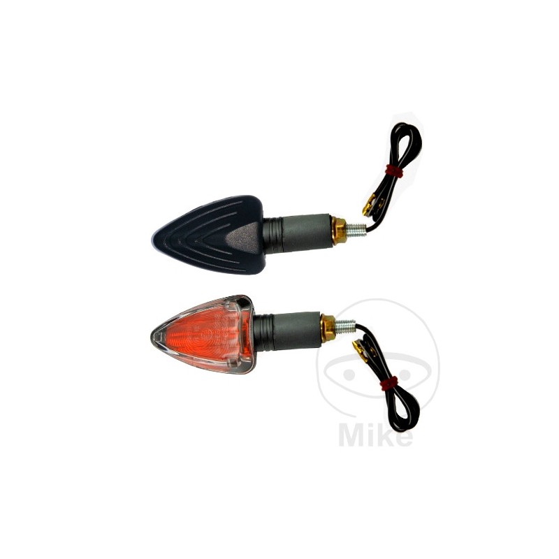 JMP Juego intermitentes de moto largos tulipa transparente TRILOCK 705.10.22