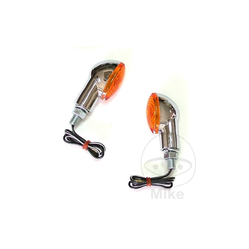 JMP Set of short motorcycle turn signals CATEYE 705.49.43