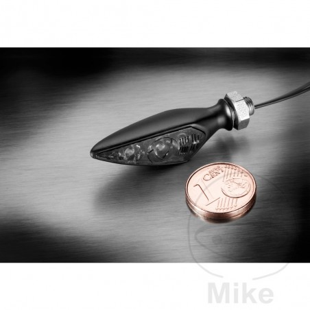 KELLERMANN motorcycle blinker RHOMBUS DARK 705.08.73