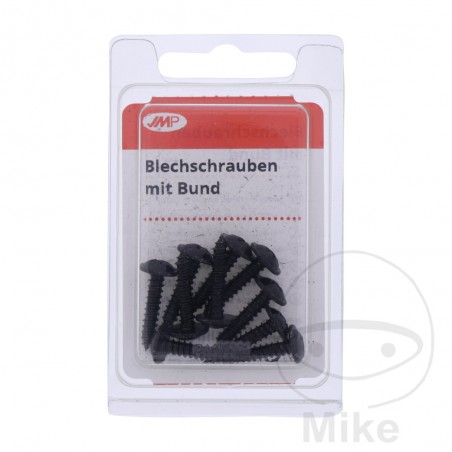 JMP Pack 10 tornillos de chapa con collar 3.9 19 MM 479.00.91