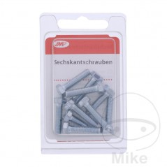 JMP Pack 10 tornillos hexagonal 8.8 M5 479.01.65VAR